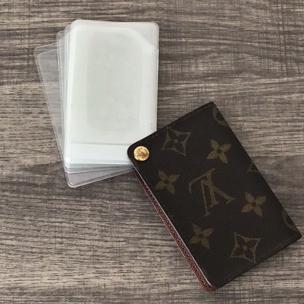 Louis Vuitton Monogram Card Photo Holder - Picture 5 of 11